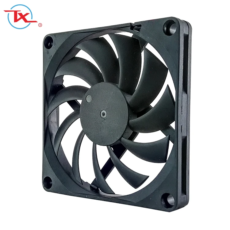 high static pressure axial fans 80mm high rpm dc fan 8010 pwm fan controller 24v