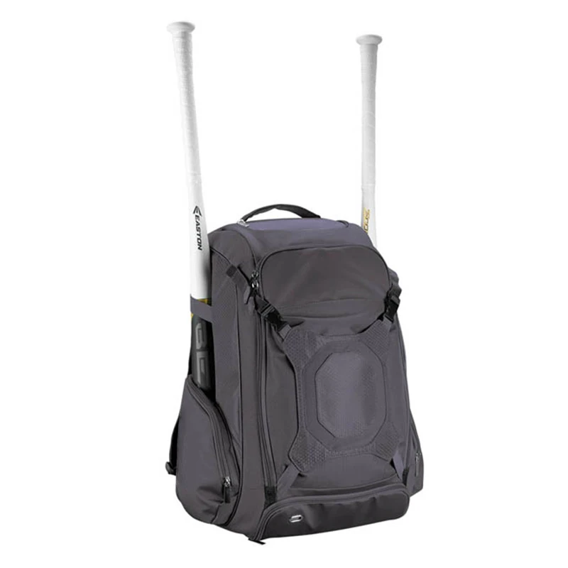 Softball bat pack baseball gear backpack with external helmet holder