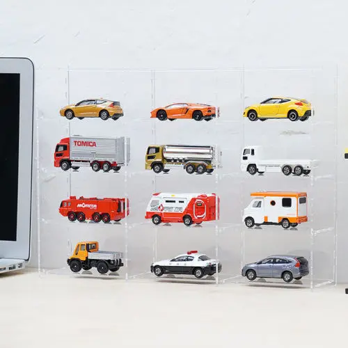 Plexiglass Acrylic Mini Car Tomica Display Case