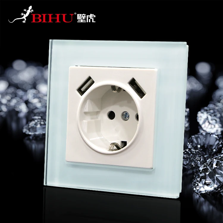 Горячие продажи USB розетке с двойными 5 В 2100mA порт USB