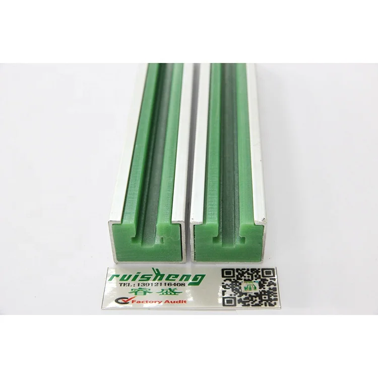 Custom Length And Size Wear Resistant Sliding Door Track Rail Plastic Chain Roller Chain Nylon Roller Guide