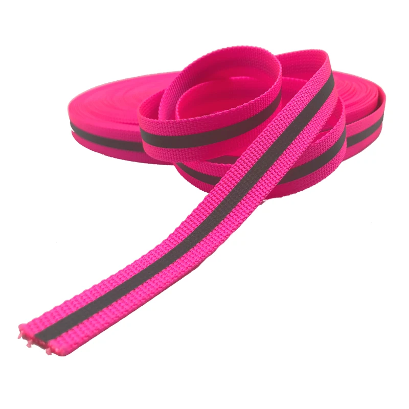 Wholesale Durable Reflective Luggage Strap Personalized Black Nylon PP Polyester Cotton Tag Strap for Suitcases