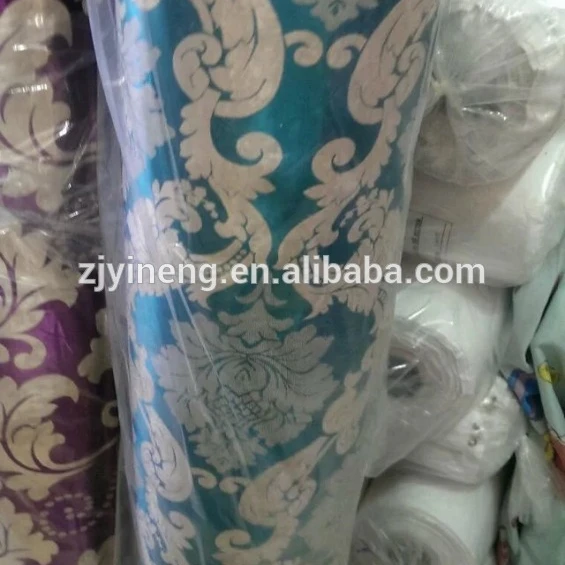 60 cotton 40 polyester jacquard satin fabric