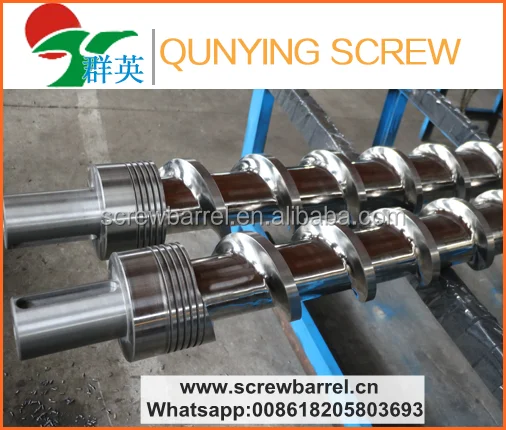 Vented Degas Single Barrel And Screw For Extruder