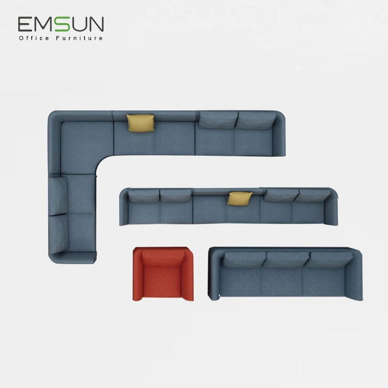 Wholesale Modern design OEM /Customized fabric Modular Sofa Made Furniture Factory