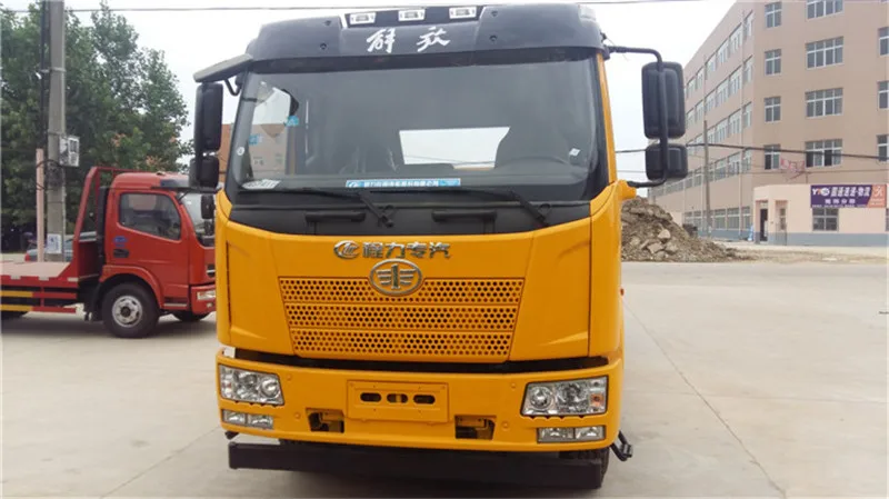 Тяжелый Эвакуатор FAW, буксировочный грузовик, 16 тонн, грузовик для удаления дорог