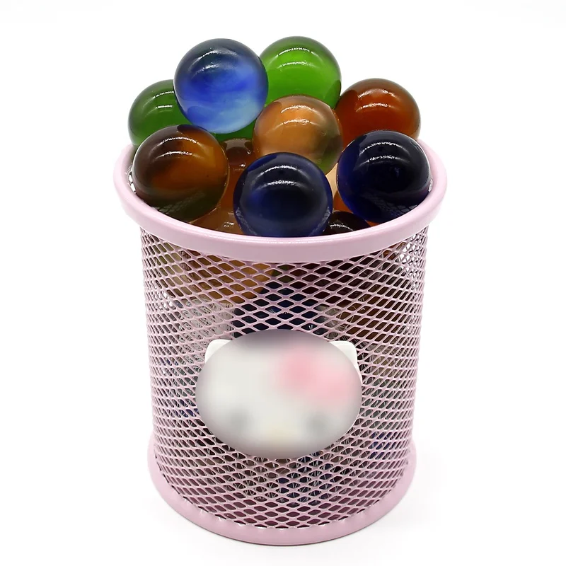 16MM And 25MM Clear Sea Blue Glass Marbles