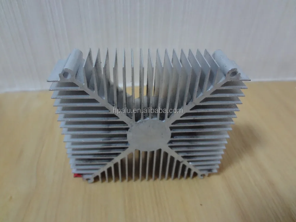 6000 Series extruded aluminum CPU heatsink profile