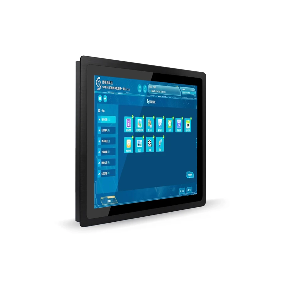 10 мм ободок IP65 Водонепроницаемая 12-дюймовая ЖК-монитор с открытой рамкой промышленный сенсорный экран морского применения для контроля уровня сахара в крови multi touch