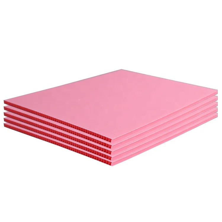 Горячая продажа полипропилен гофрированный пластиковый лист