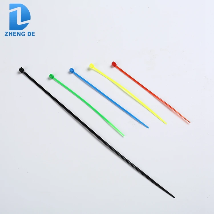 Недорогая безопасная Нетоксичная противопожарная легкая в использовании нейлоновая кабельная стяжка