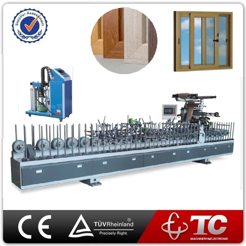 China Profile Wrapping Profuction Machine Manufacturers