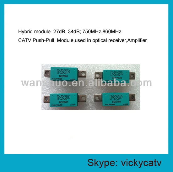 18/22/27/34db высокий коэффициент усиления мощности, модуль усилителя catv