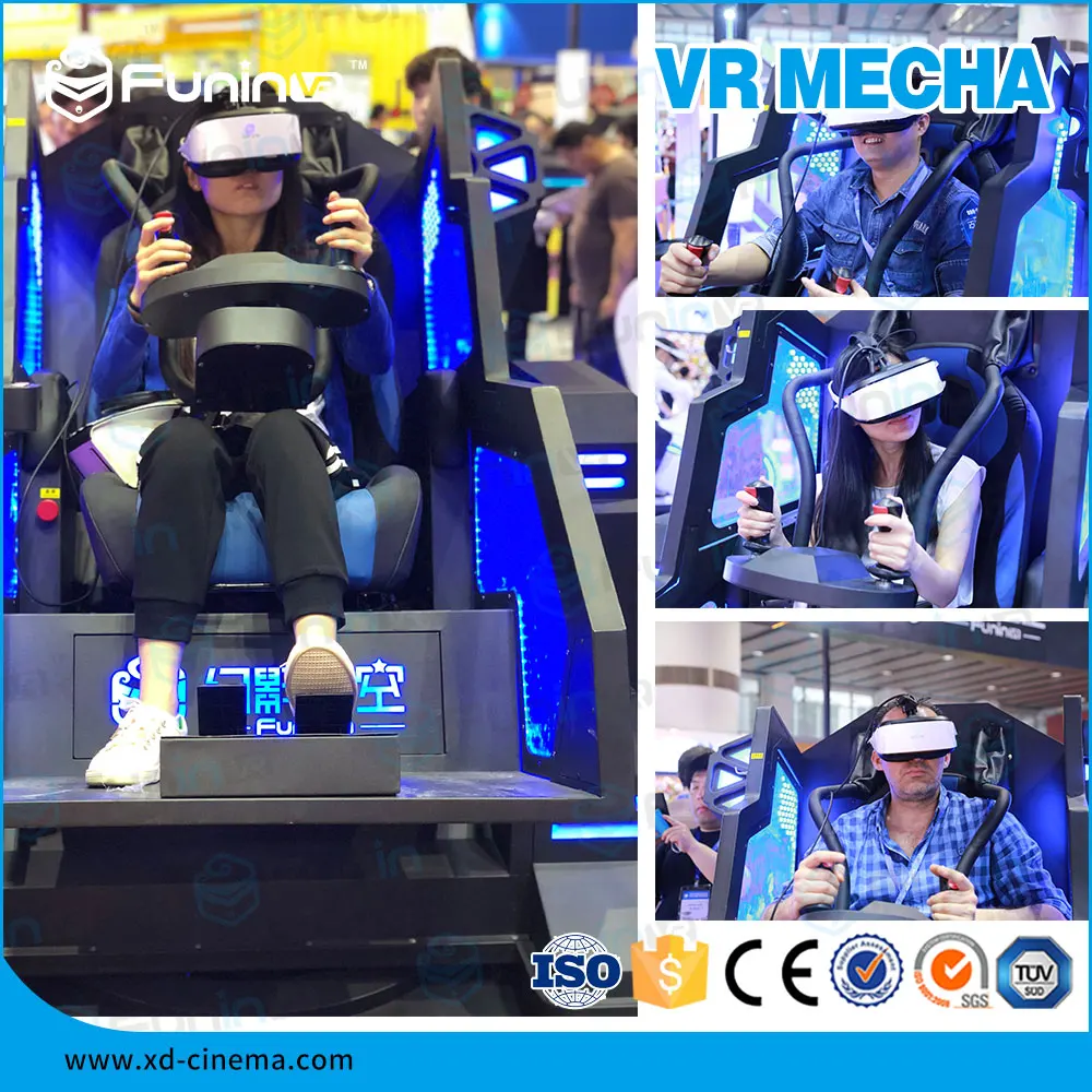 
Children market popular VR Mecha Simulator theme park dinosaur 9d vr equipment 