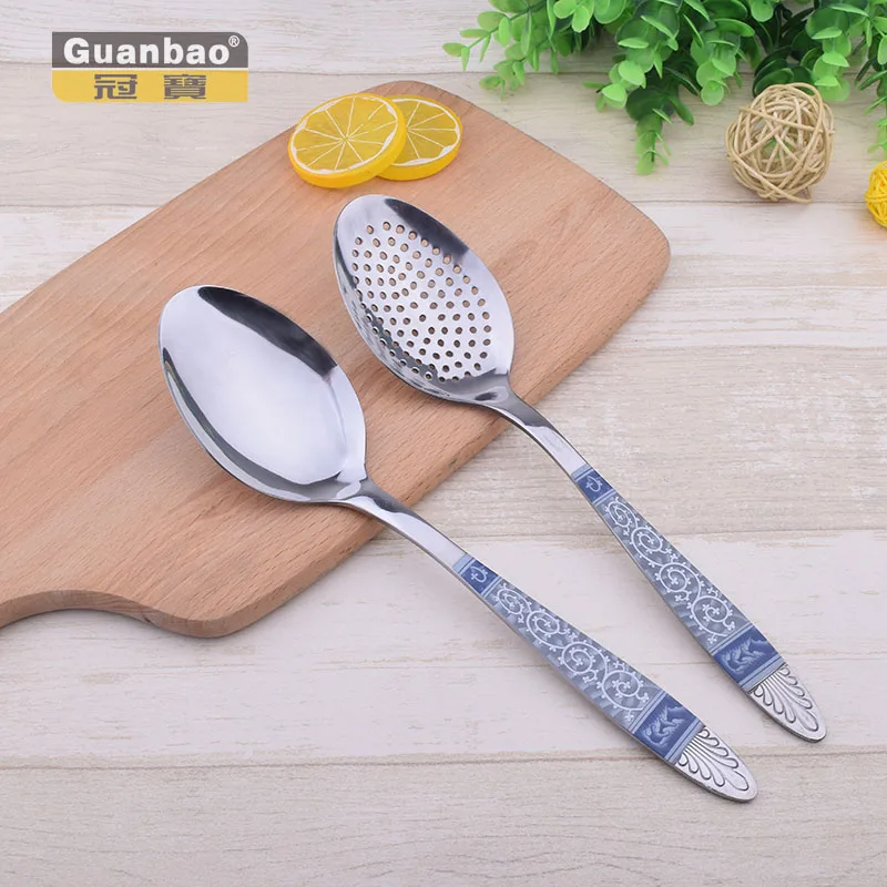 
Wholesale Durable Stainless Steel Ceramic Kitchen Utensil set 