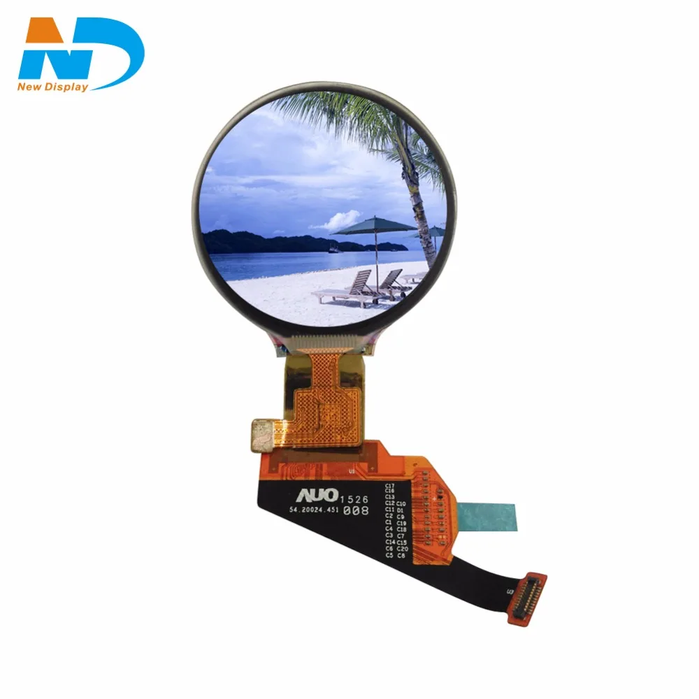 AUO 1.39 inch round oled screen for wearable watch
