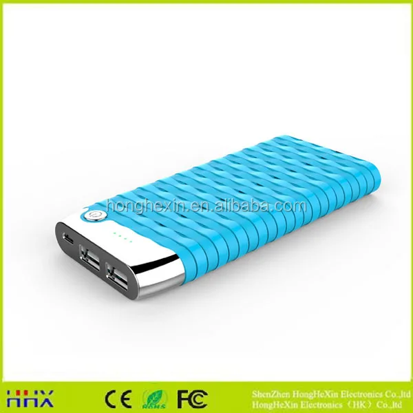 2015 последняя большая емкость 10000 мАч портативный зарядное устройство мобильного питания