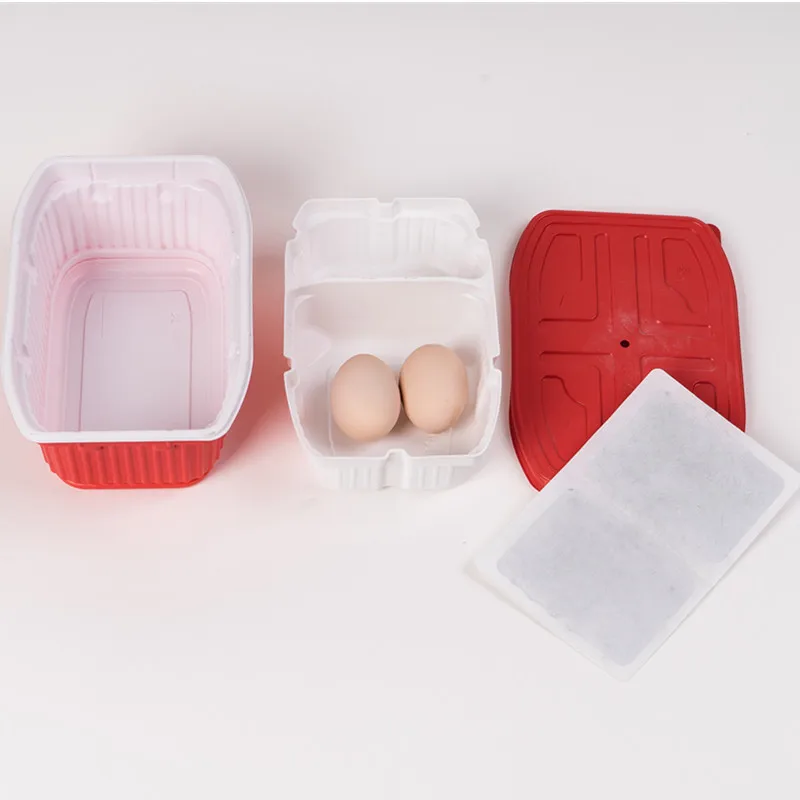Gold supplier customize self heating box with bag for food