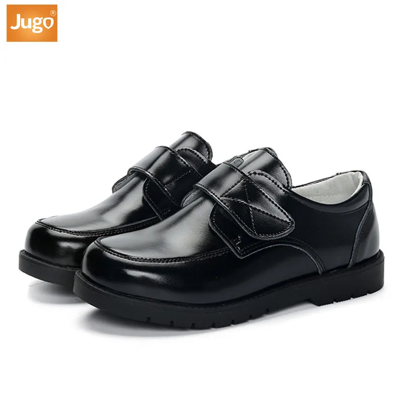 
 Горячая Распродажа, детские кожаные туфли для студентов, черные, детские, белые туфли для шоу  