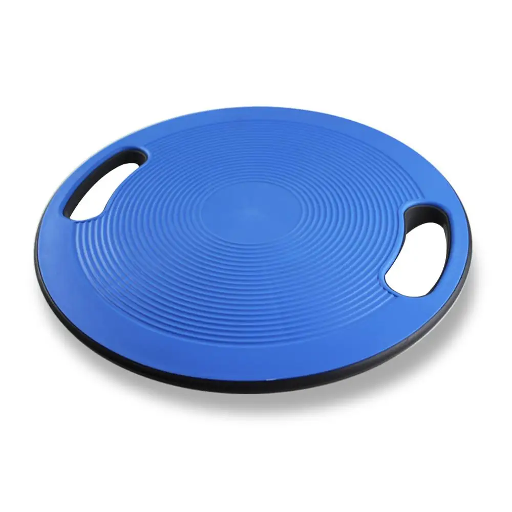 
40cm Non-Slip Bottom and Top Balance Board with Side Handles Stability Disc Waist Wriggling Circular Plate Factory Hot Selling 