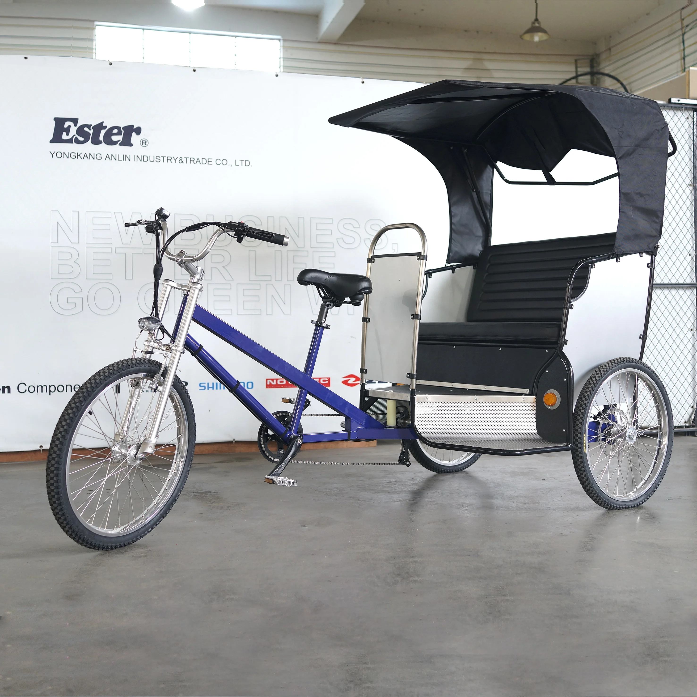 Differential Rickshaw,3 Wheel Bike taxi for sale