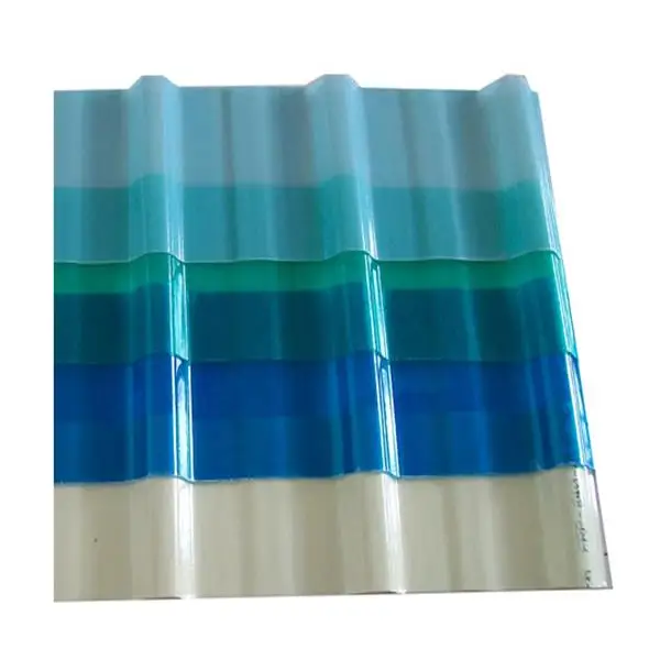 pc skylighting corrugated sheet lightweight transparent roofing materials