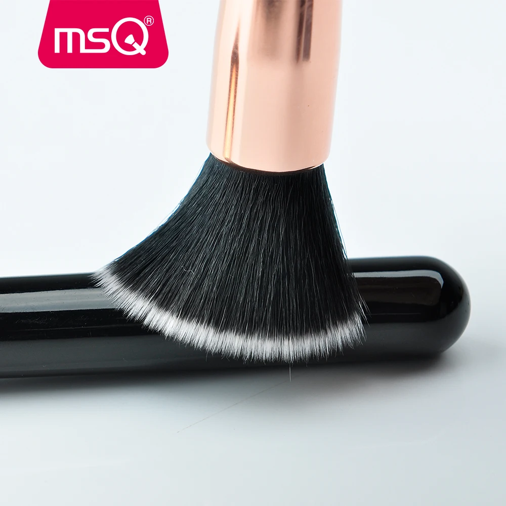MSQ 10 шт. высокое качество собственный бренд частная марка розовое золото оптовая продажа кистей для макияжа