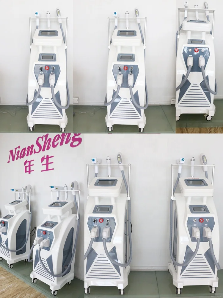 opt rf nd yag laser hair removal machine 4 in 1 multifunctional beauty esthetician equipment picosecond laser yag tattoo removal