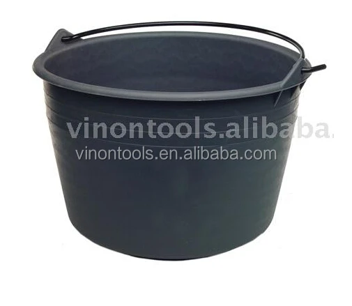 
Mixing bucket, Grout bucket, Black heavy duty bucket 
