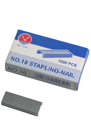 Hot sell metal wire galvanized no. 10 staple pin paper pin