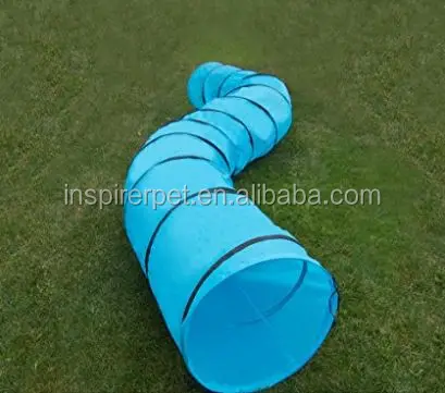 
Dog Agility Training Play Tunnel With Carrying Bag 