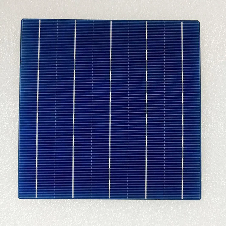 Factory Price 5BB Poly Solar Cell 156.75*156.75mm Polycrystalline Solar Panel Cell