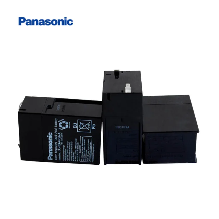 
Panasonic 6V 4.5Ah Lead-Acid Battery LC-R064R5 for Rechargeable Lanterns 
