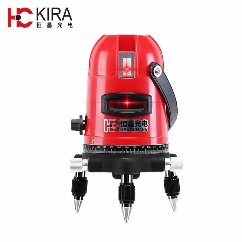 Multi красный луч крест 2 линии лазерный уровень инструмент