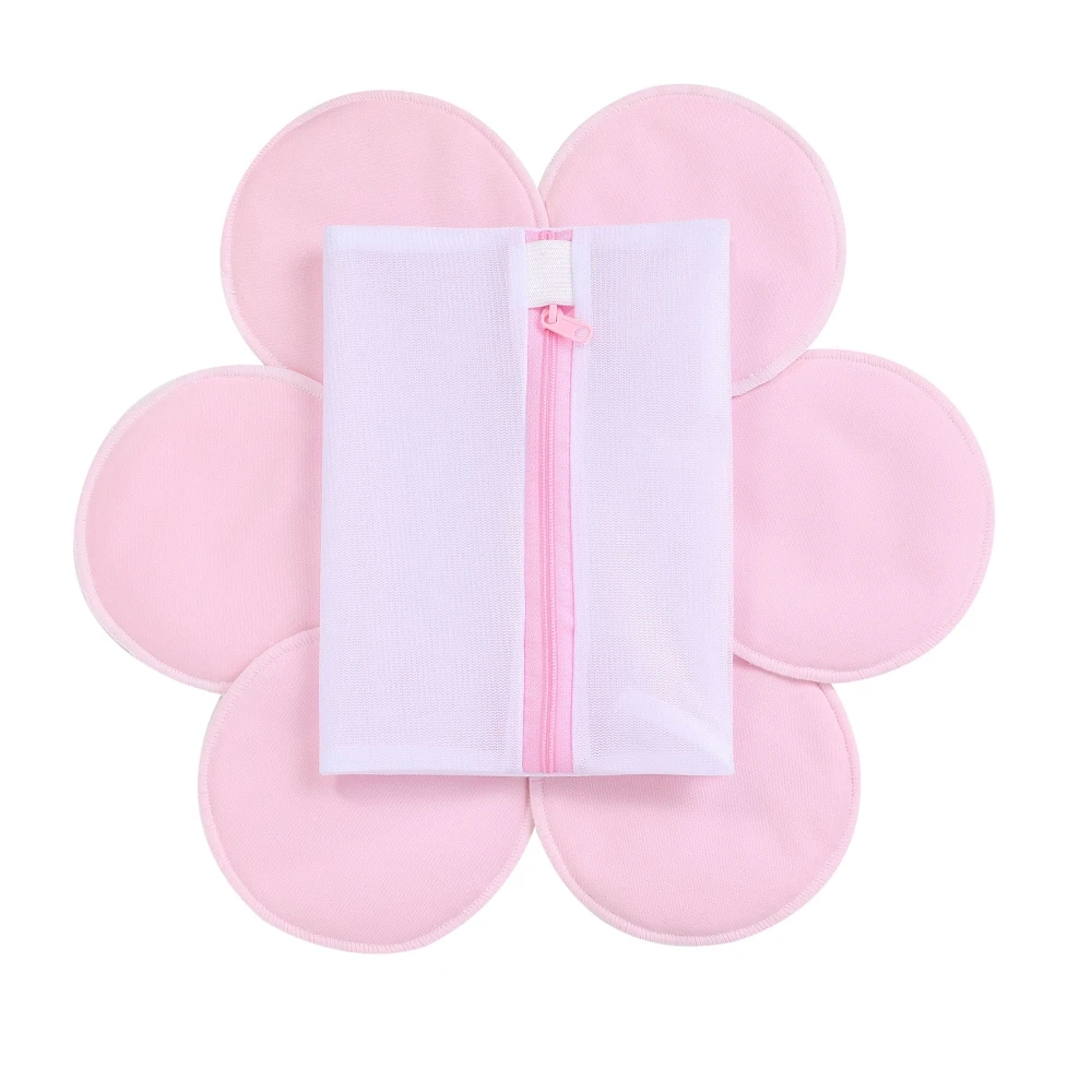 
amazon hot selling soild color bamboo nursing pads customized pads 