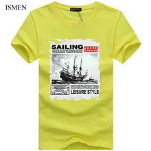 2016 homens T – camisas masculino Plus Size 4XL 5XL Camiseta Homme verão de manga curta T camisas de marca homens Tee Shirts homem roupa Camiseta
