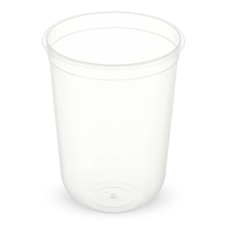 FREE SAMPLE food grade pp material 500ml u shape juice cups