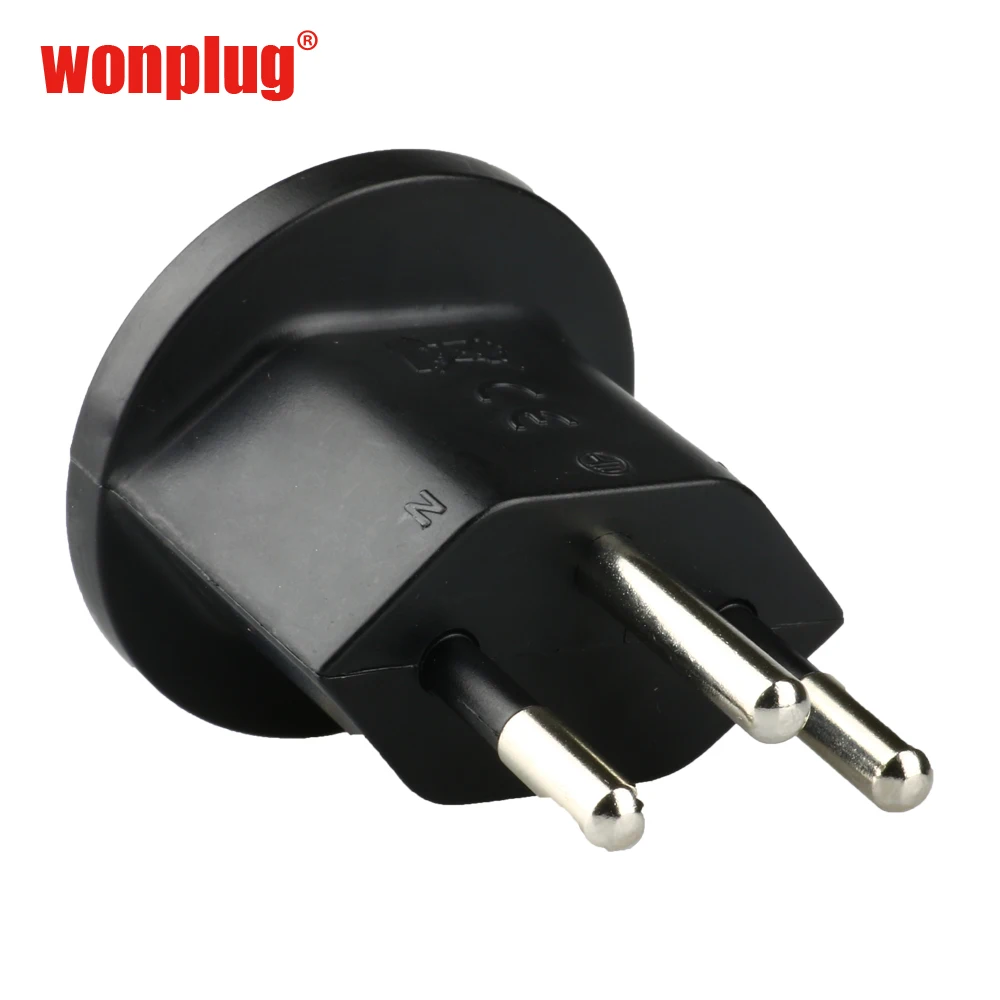 Schuko plug to Swiss adapter plug adapter Switzerland AC Power plug Adapter Germany France to Swiss fix adaptor