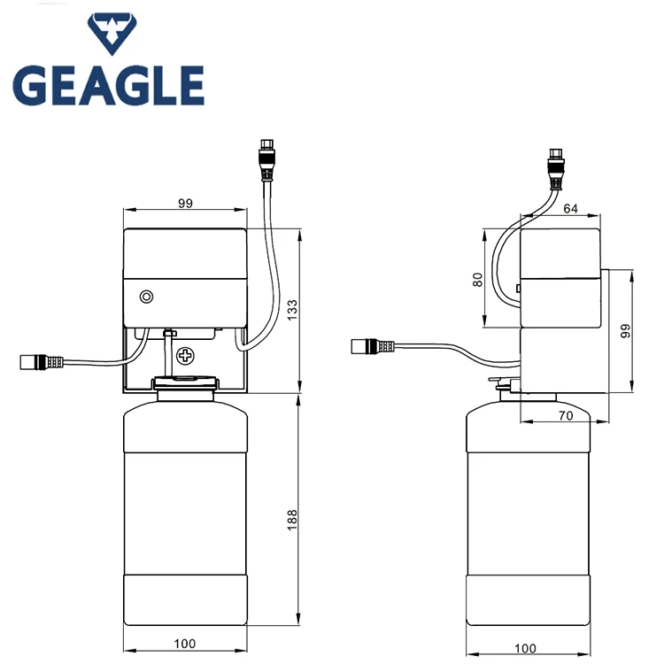 Foam type faucet shape Auto Soap Dispenser