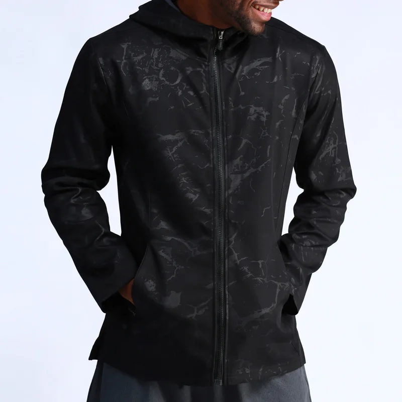 Wholesale sport gym tracksuit jogging suits mens running jacket