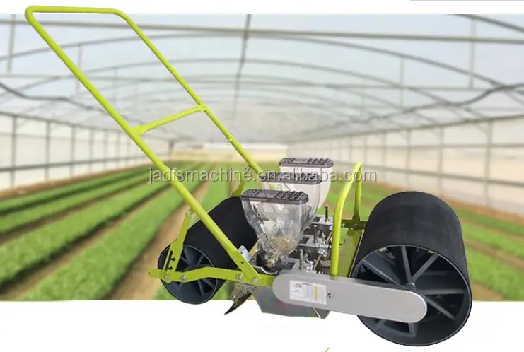 Manual vegetable seeder 3-row cucumber watermelon planting machine