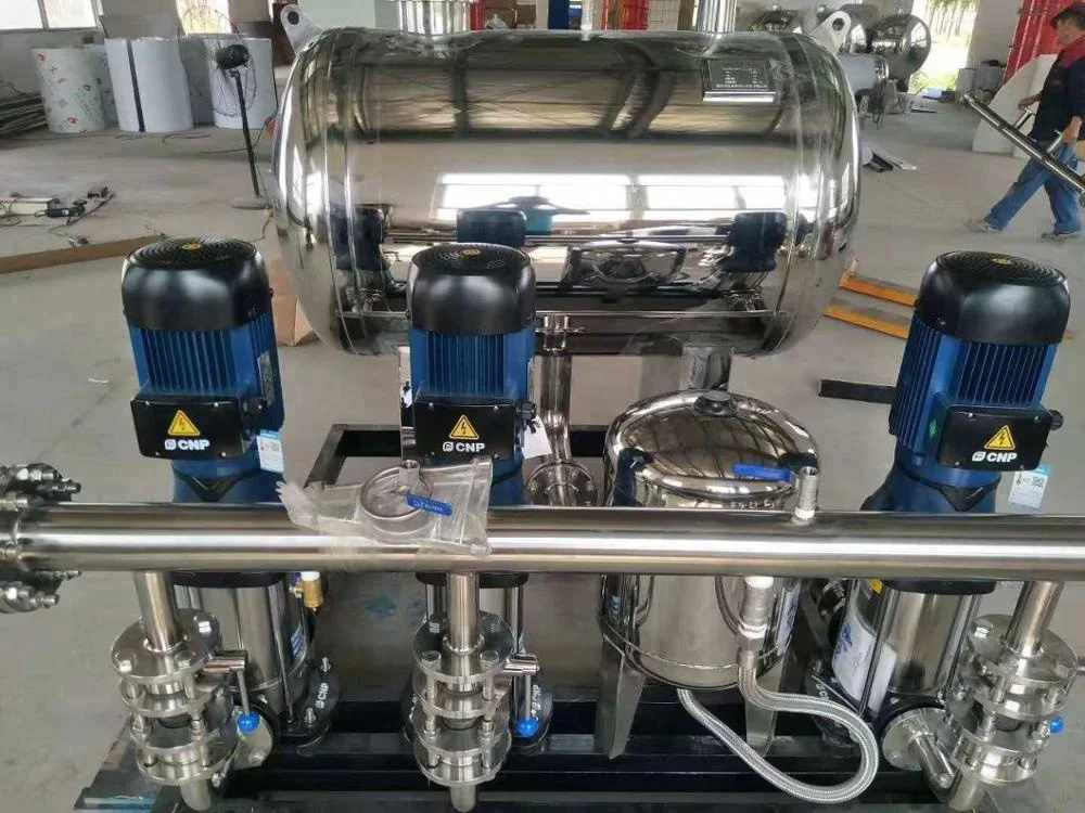 hot sale stainless steel 304 Frequency water Booster Set, Water Pumping machine, water booster pump equipment
