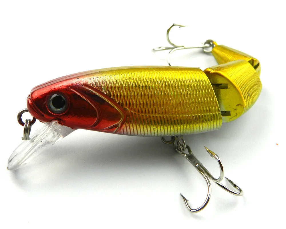 10.5cm/14g Multi-jointed Fishing Lures 3 Segment Lifelike Bait Swimbait Plastic Hard Baits Wobblers Fishing Bait