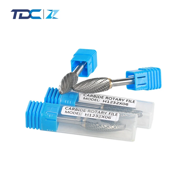 Various head shape tungsten carbide burrs set with 8 pcs