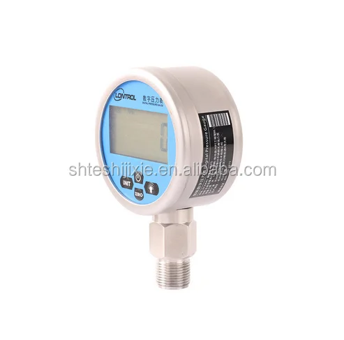 Stainless steel seismic pressure gauge