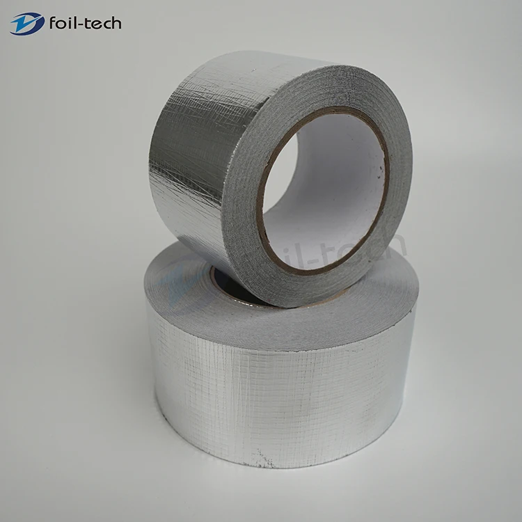 Wholesales Good Performance Self Adhesive Reinforced Fireproof Aluminum Foil Tape