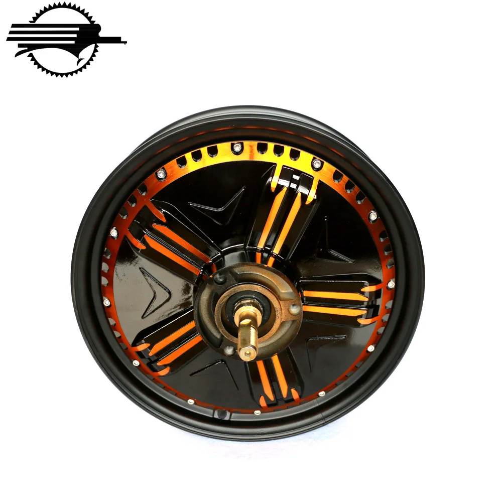 Custom High Torque Brushless DC Wheel Hub Motor 4000W