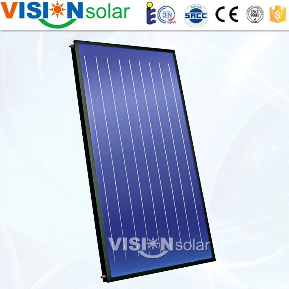 Laser welding Blue Titanium flat solar collector China