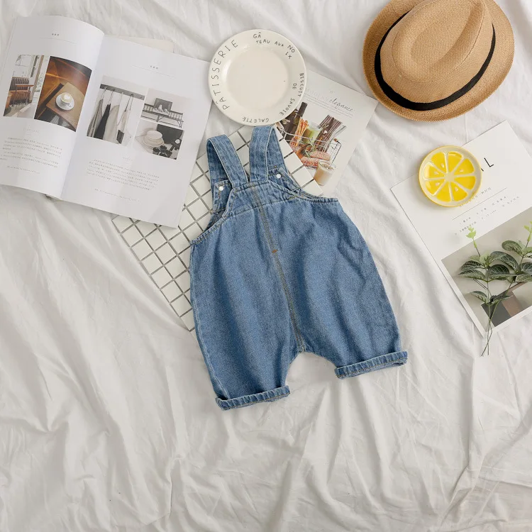 Эксклюзивные детские джинсовые короткие брюки Ivy10004G, модные джинсовые комбинезоны, детские летние брюки