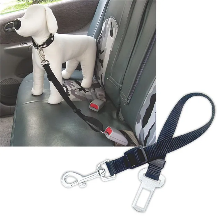 Made4Pets Durable Pet Accessories Adjustable Safety Nylon Leash Car Dog Seat Belt